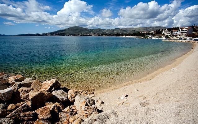Cozy Place On The Beach Apartment Trogir Exterior photo